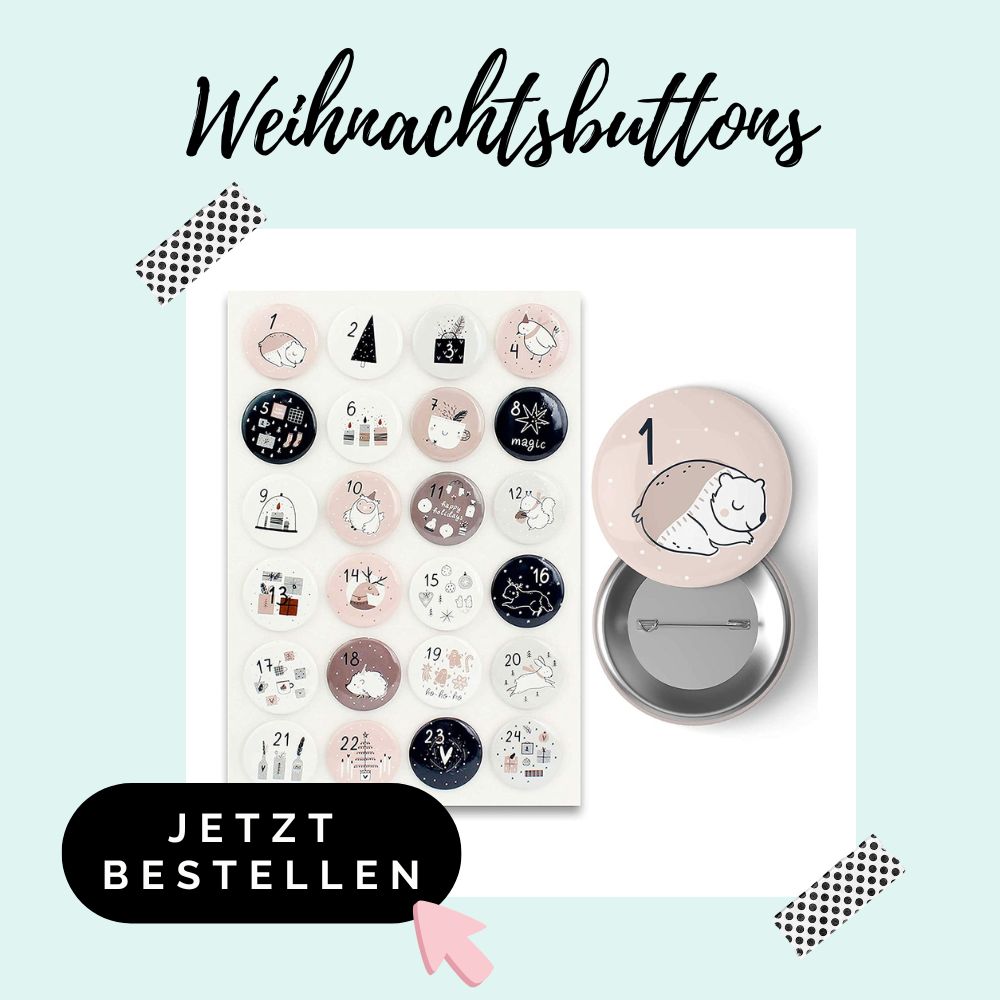 Weihnachtsbuttons